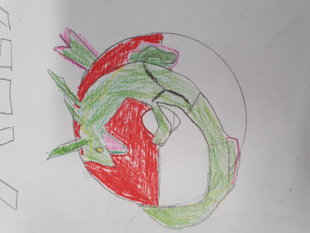 Just a fun little drawing I did in art