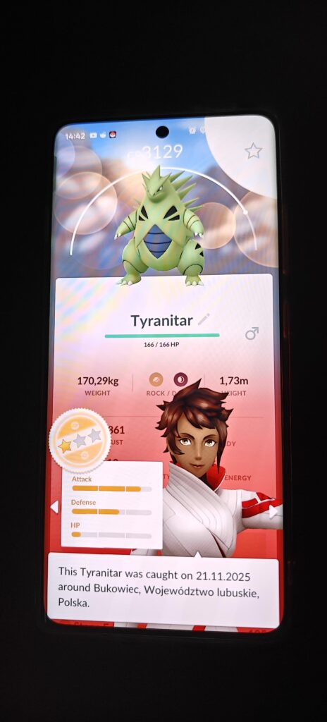 Mighty pokemon from route