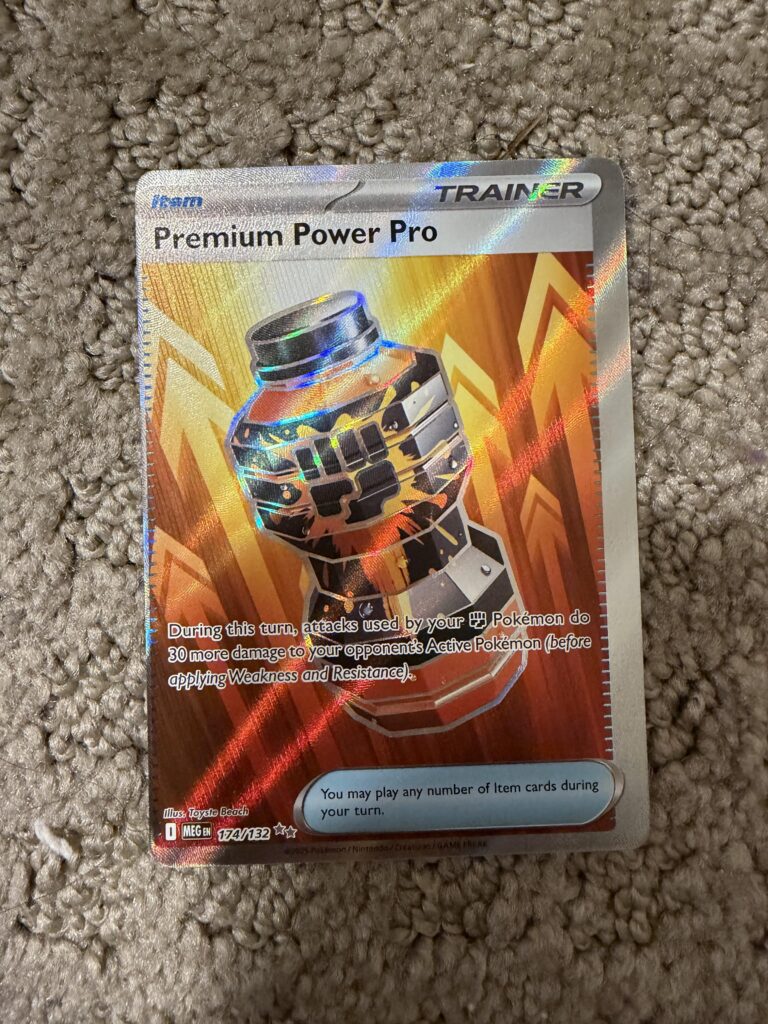 While everyone’s pulling charizards I pull this