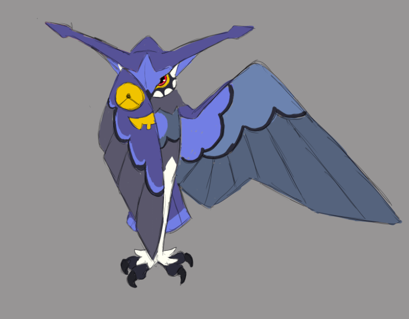 ReJohto Noctowl Flying/Psychic