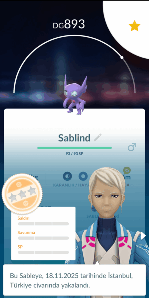 Caught my first nundo today and he is also xs so i named him properly