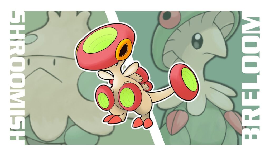 Glow up for the Shroomish line