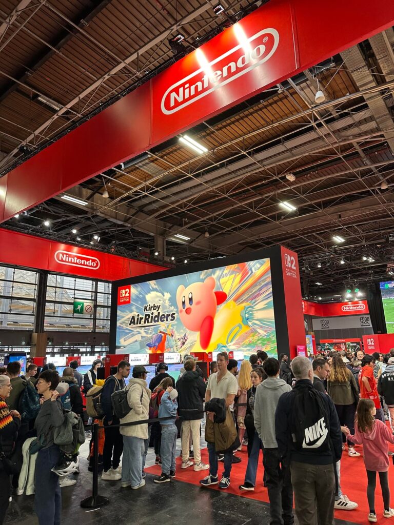 Kirby and Metroid at Paris Games Week