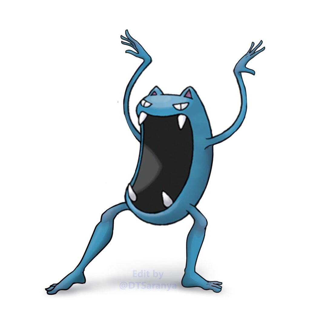 Hello. I gave Golbat hands and feet.