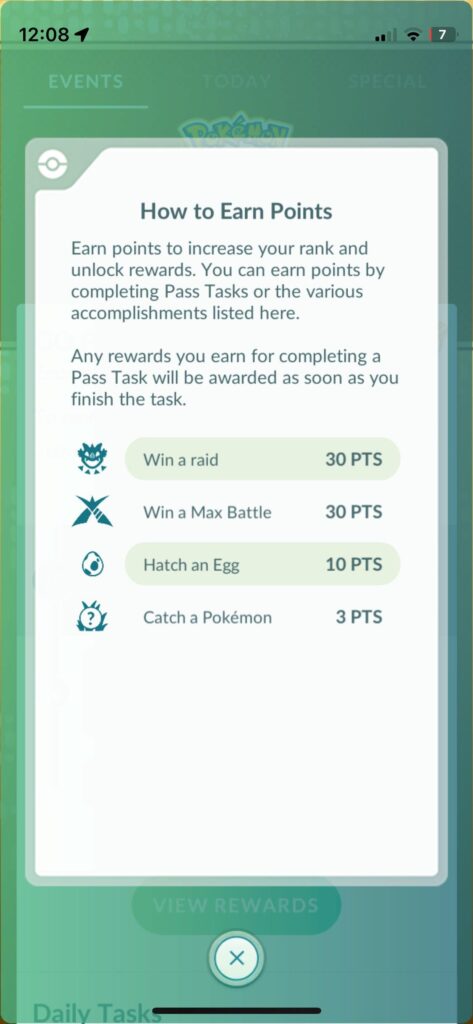 Into the wild pass weekend points