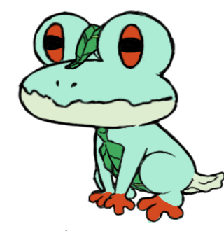 Fakemon My Friend and I Made a While Ago (Leafog, Kniplin, and Gemit)
