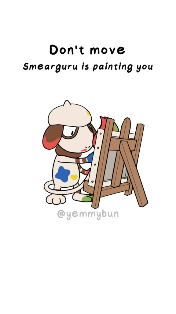 Don't move, Smearguru will paint you (OC)