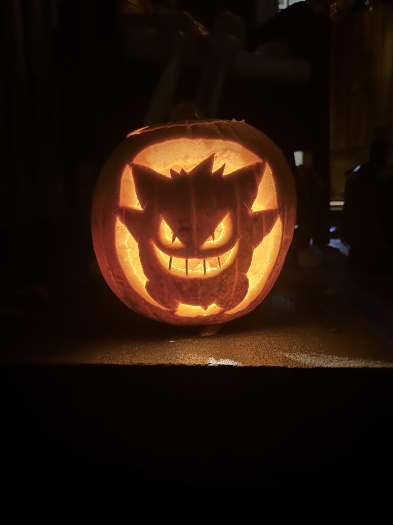 Gengar jack o lantern