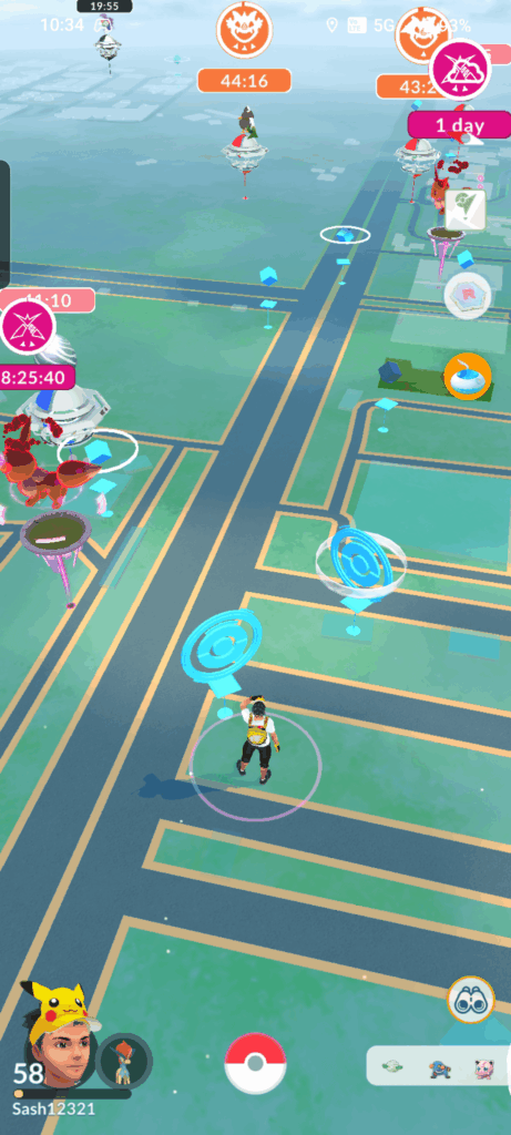 What is eevee doing here? There are lugia max battles but not all. Doesn't the event based pokemon take over all the powerstops??