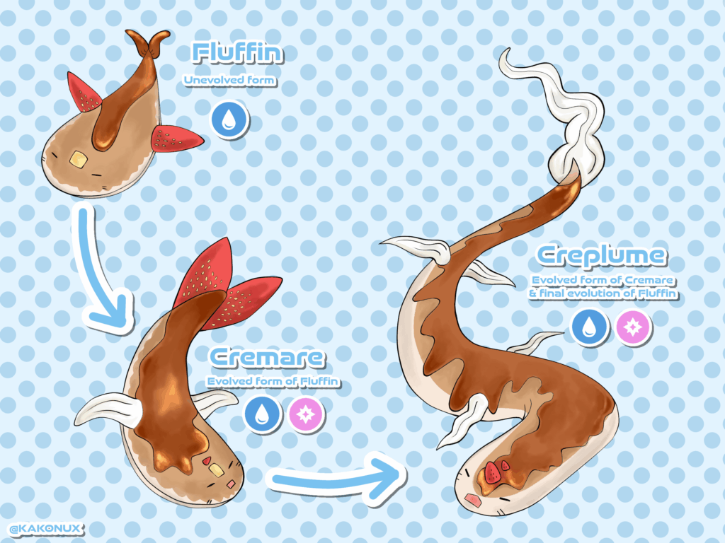 Pancake fish Pokémon!