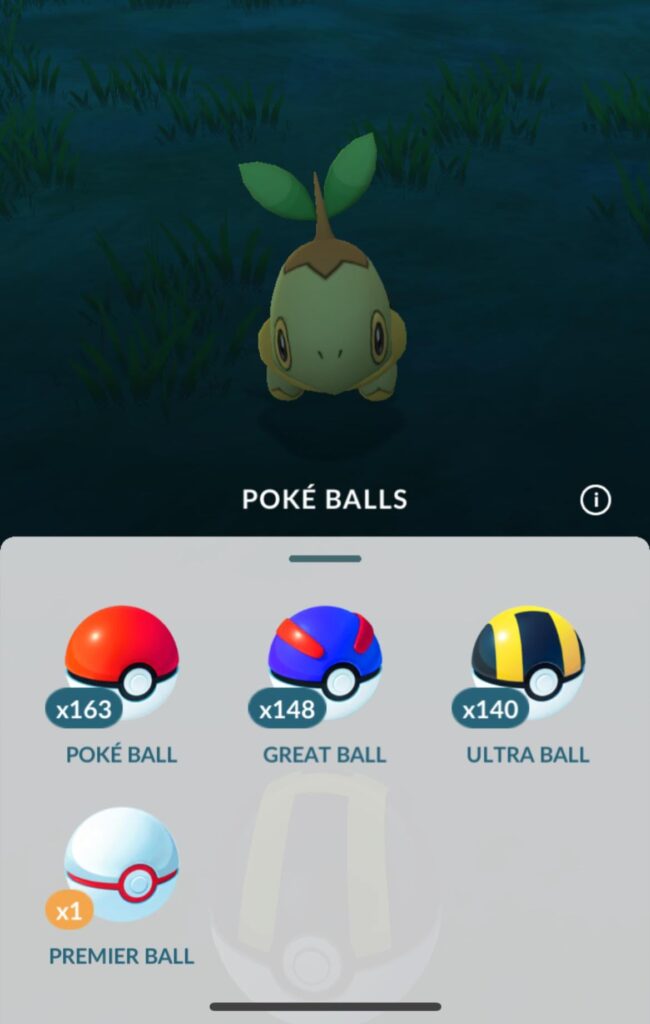 Has anyone ever had a premier ball kept in their inventory?