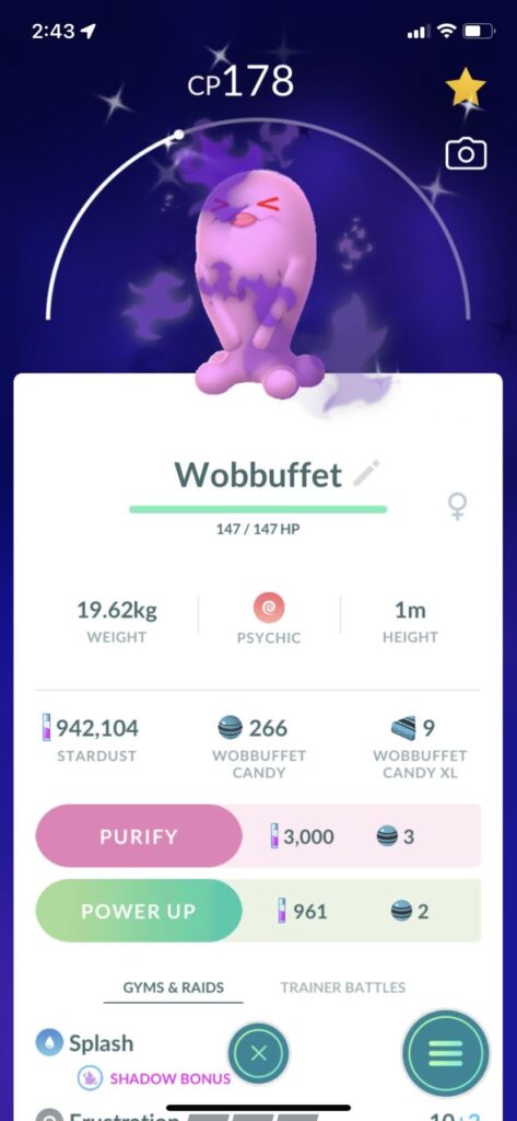 What is the most recent shiny that you got? I’ll go first no