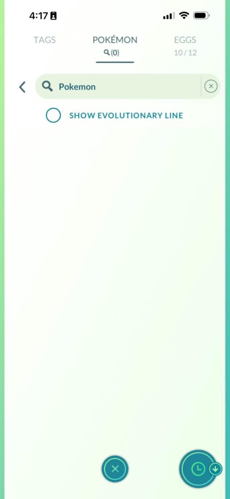 If you search your Pokémon for “Pokemon” nothing shows up unless you select to show evolutionary line, then it’s only Duraludon. Odd