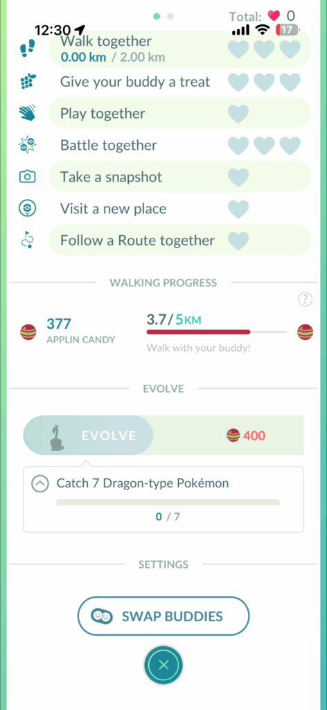 Adventure together progress reset?