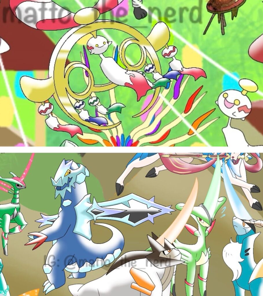 Drawing EVERY Pokémon - Mega Chimecho and Mega Baxcalibur (Gotta Draw Em All)