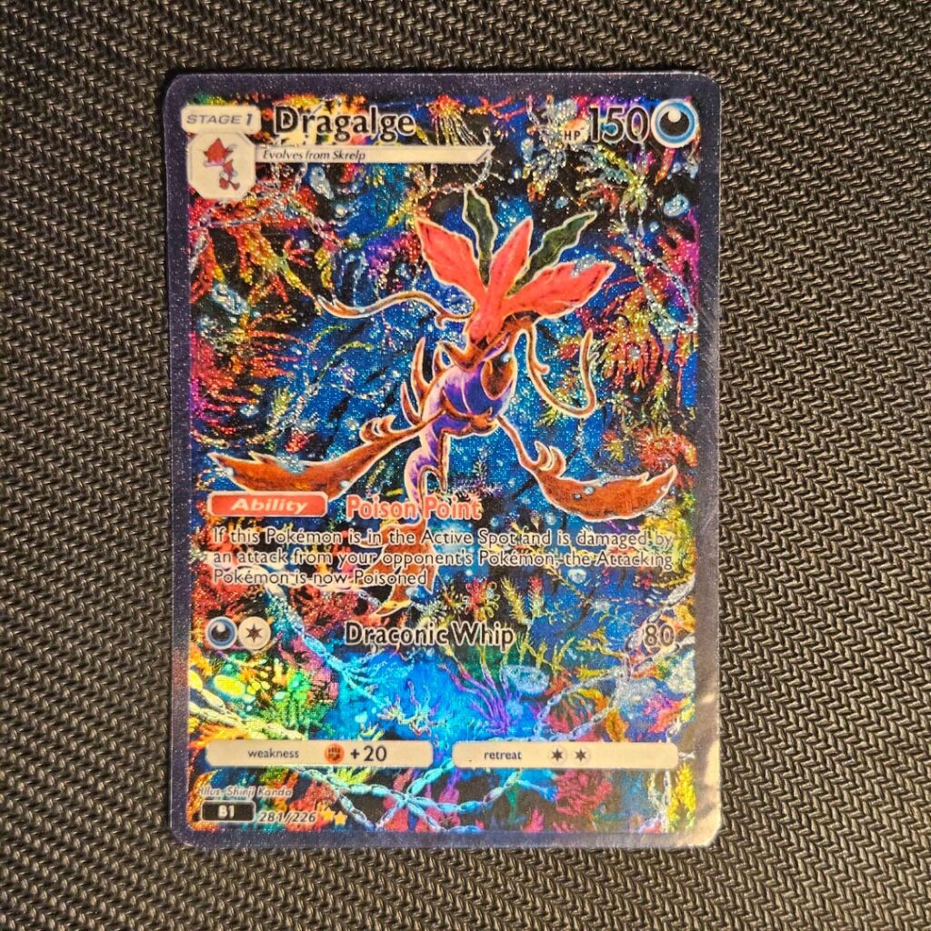 Proxy of the Dragalge ex SAR from TCG Pocket