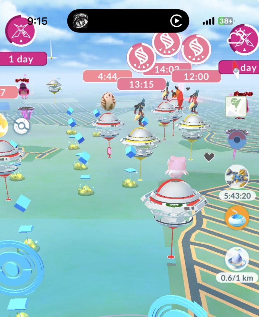 Mega Lucario overwriting non promo gyms in  cell.