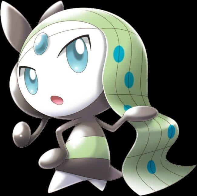 Something I love about Pokémon Rumble U is Meloetta's design from the official artwork. Seeing her like that is just so cute, and the fact that she looks chubby makes her even more adorable. I even added this version of her to my Pokémon headcanon, which I call Chubby Meloetta, and she's simply cute