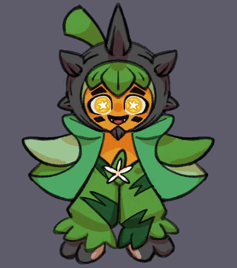 Ogerpon but Gyaruo! (Male)👹