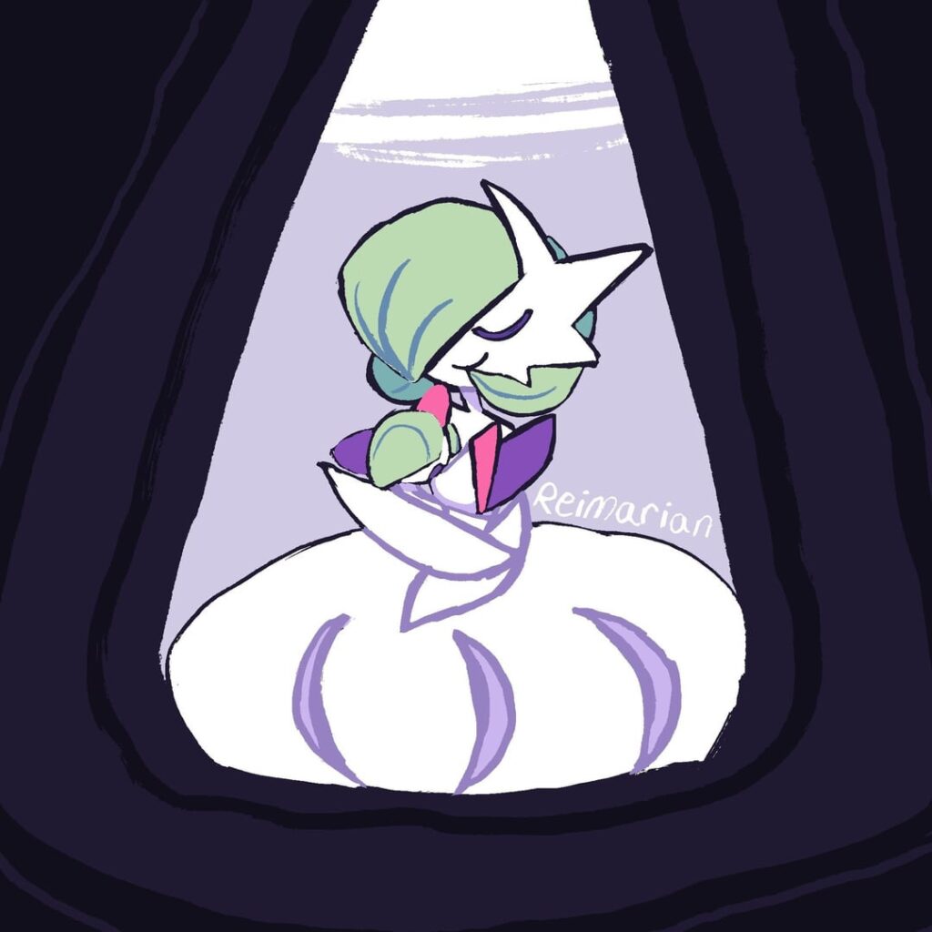gardevoir redraw from an old post [OC]