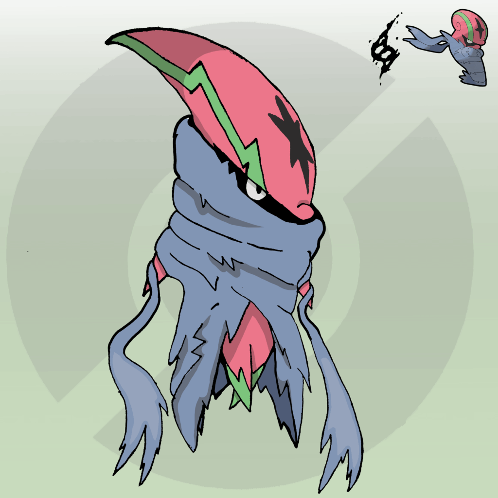 Rough concept of Mega Accelgor