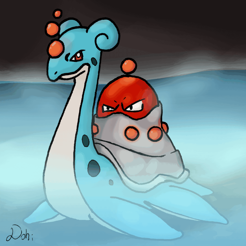 Here are some my regional forms of Pokémon + 2 additional: noonta and regimelon 🍉