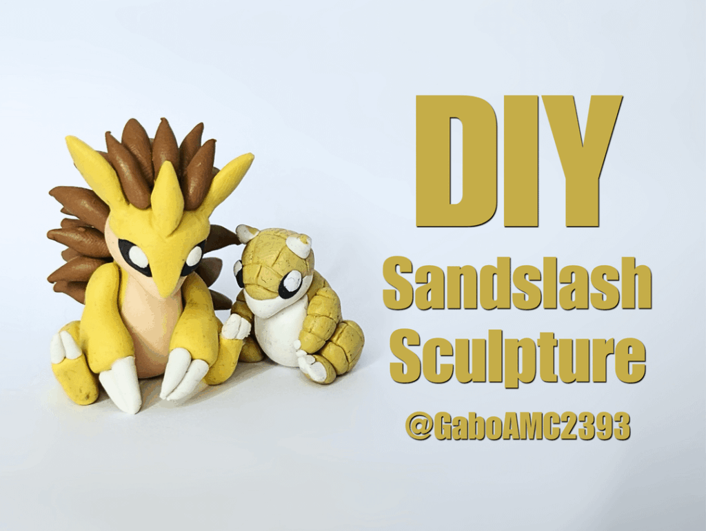 Sandslash Sculpture made by me [OC]