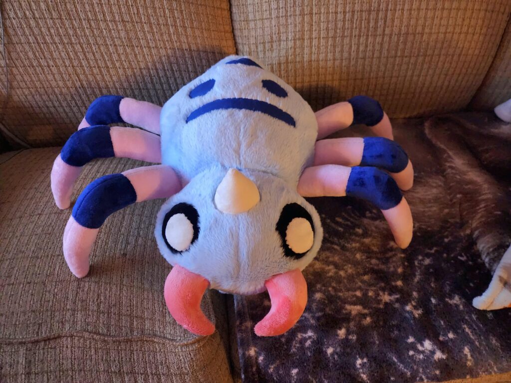 I caught a shiny alpha spinarak in Z-A, and decided to make one IRL