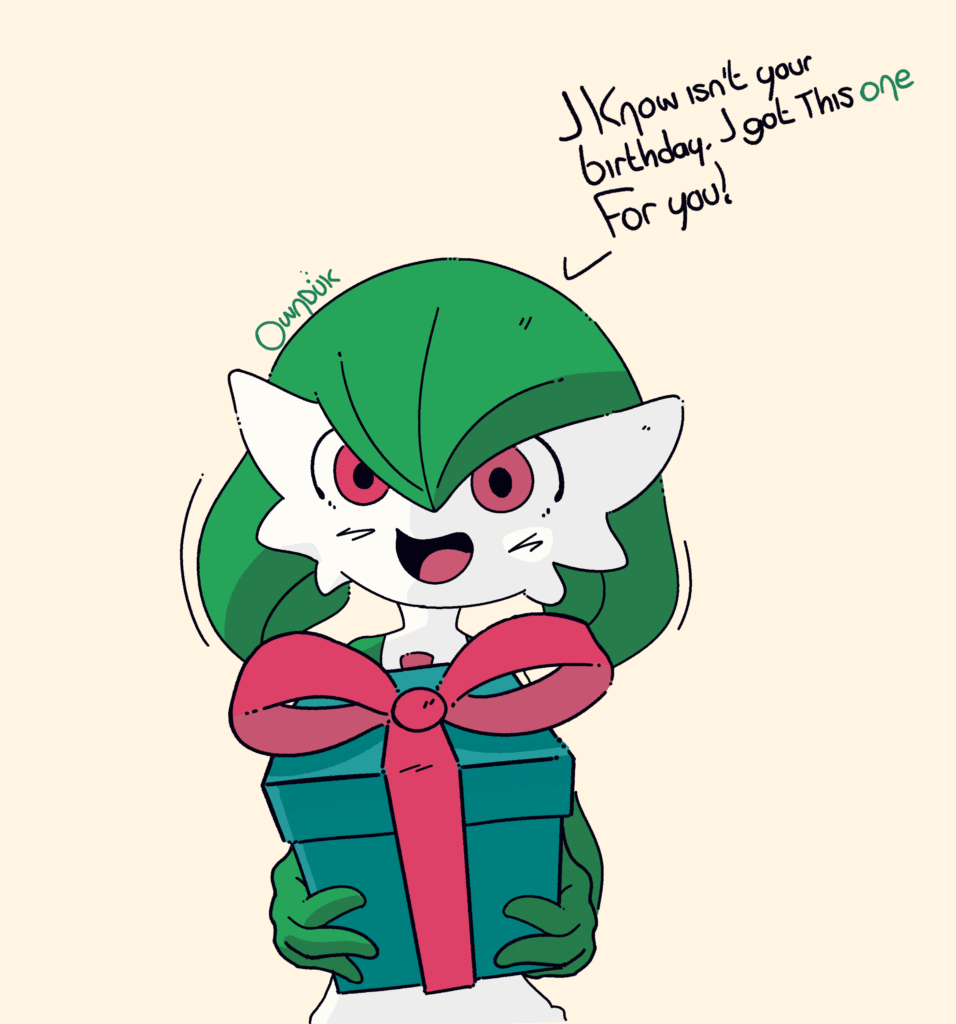 Stop! She got something for you!