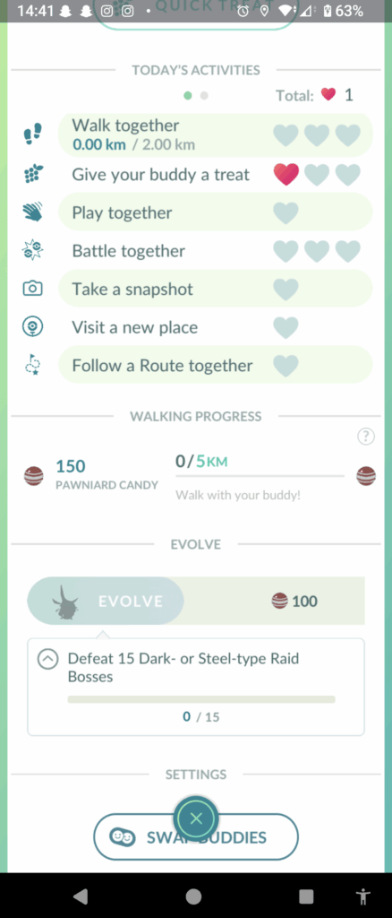 PSA: Have Bisharp as your buddy in Heatran raid hour