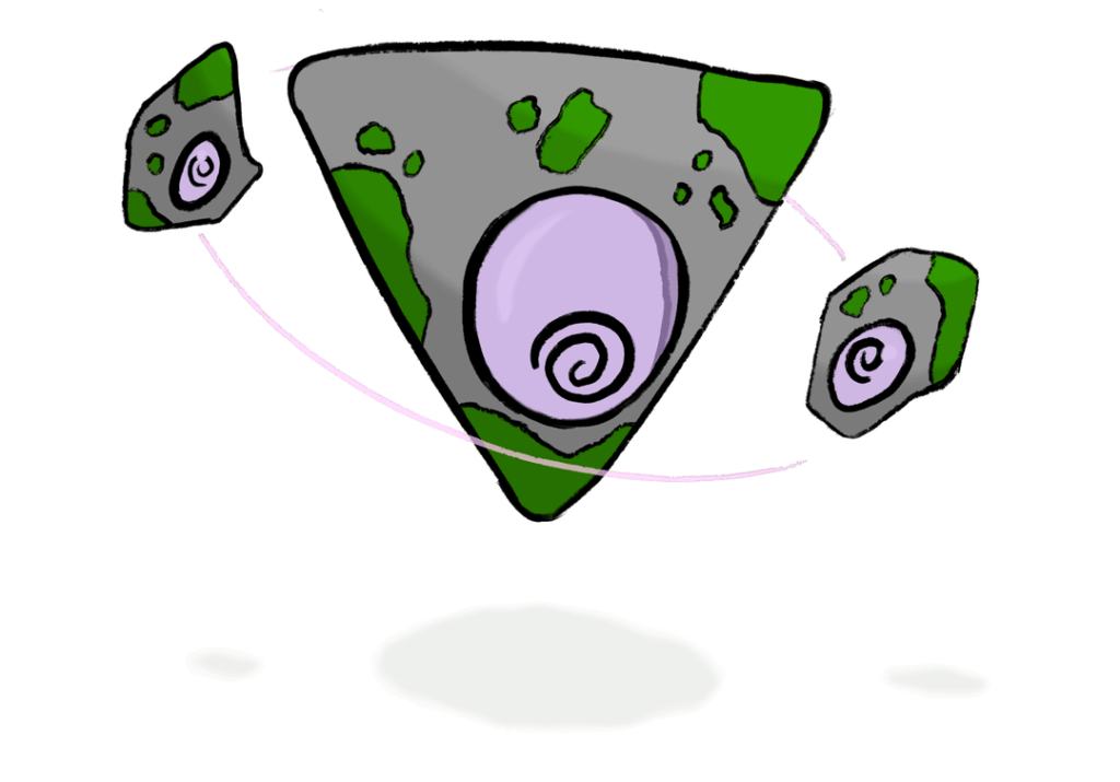 025 Hagelisk the Guide Pokémon, Rock/Psychic, 2nd stage