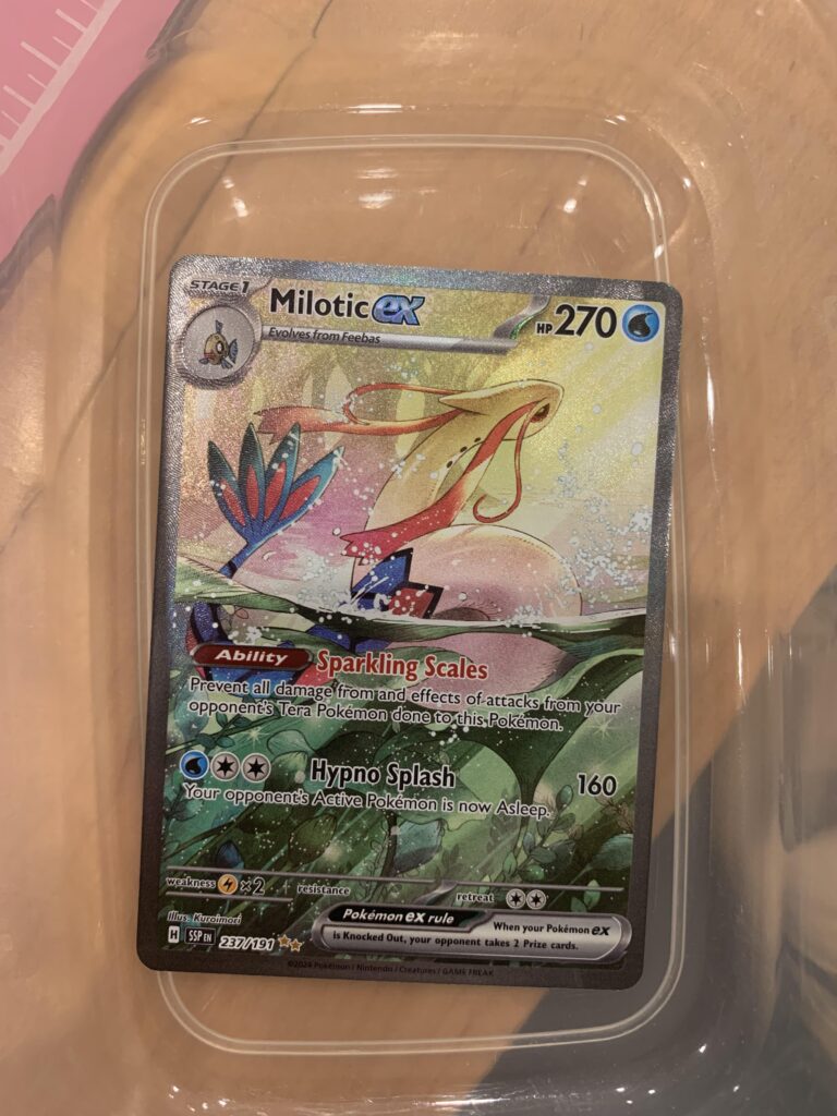 Milotic ex from surging sparks