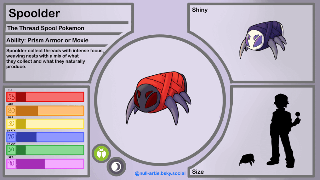 Spoolder and Mariarachne, Bug Dark Types