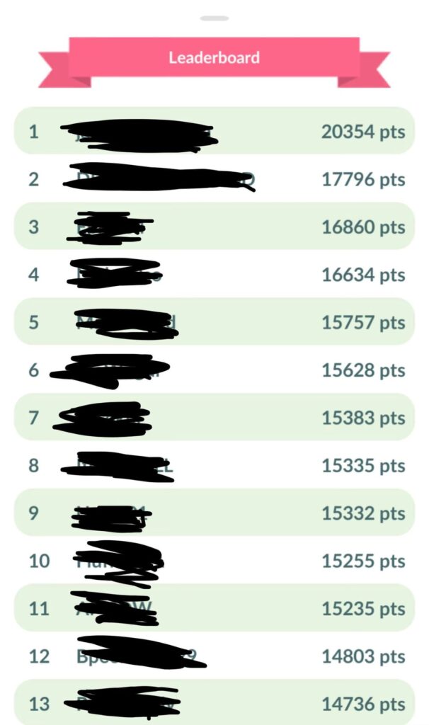 I never even had a chance