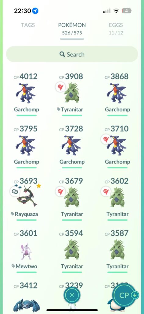 10 out of my 12 strongest pokemon are mighty ones from the event