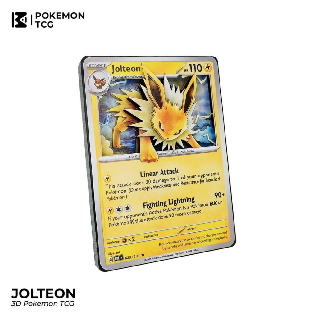 Gave Jolteon some extra volts in 3D