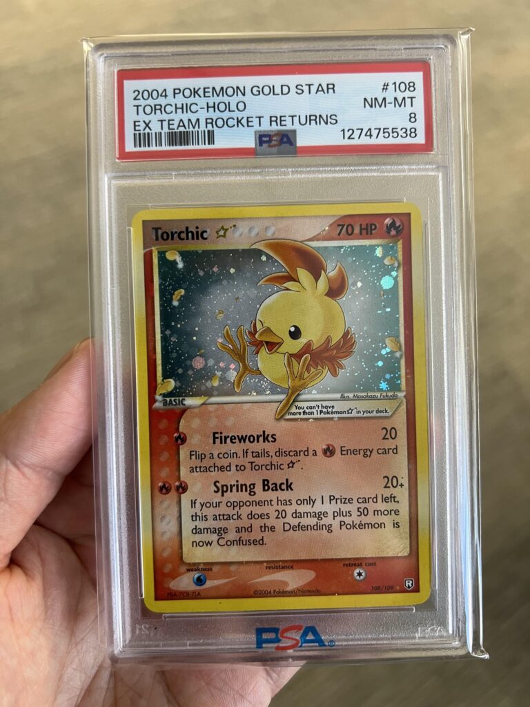 Grail acquired! Gold star torchic