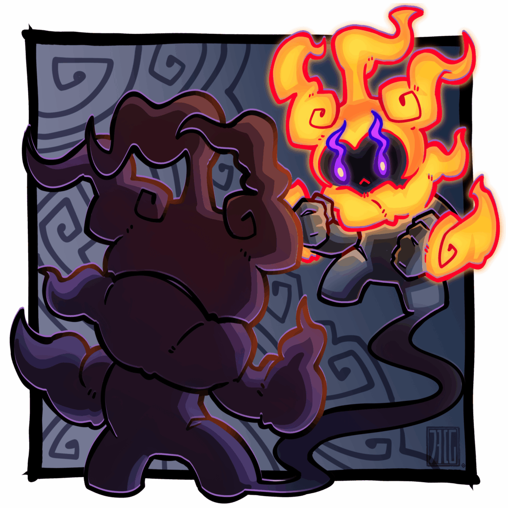 Halloween Ghost Types; Day 20! Marshadow!
