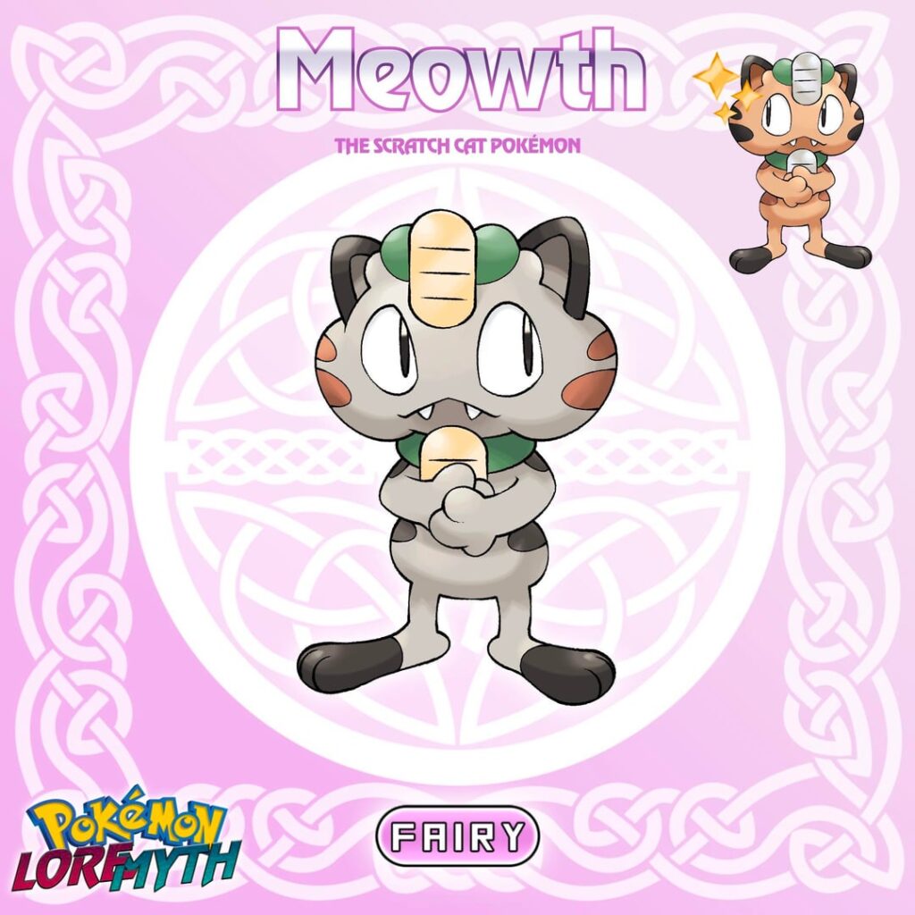 A encountered a wild Scandovian Meowth!
