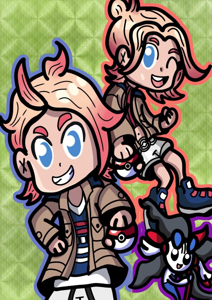 Urban, Taunie e Eternal Floette