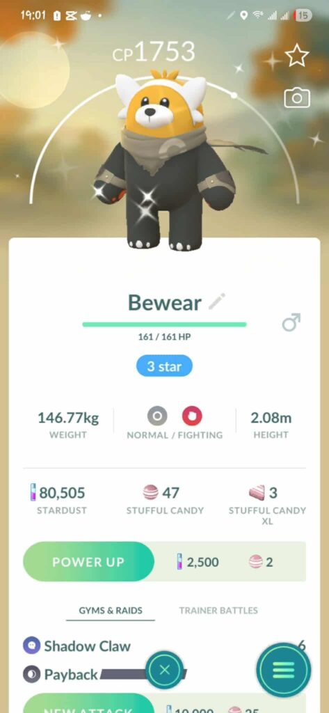 GF mad her Bewear wasn’t pink