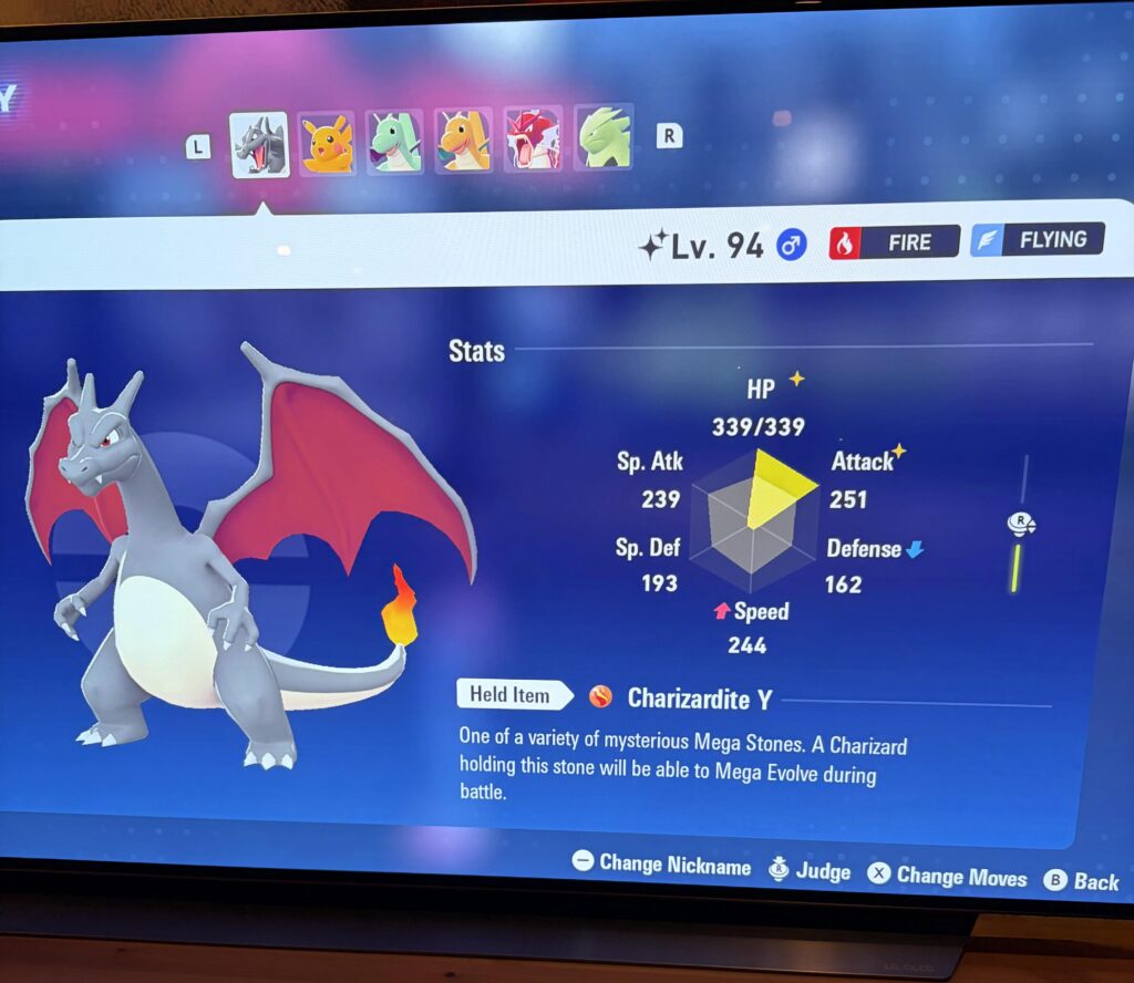 Trying to maximize shiny Charizard