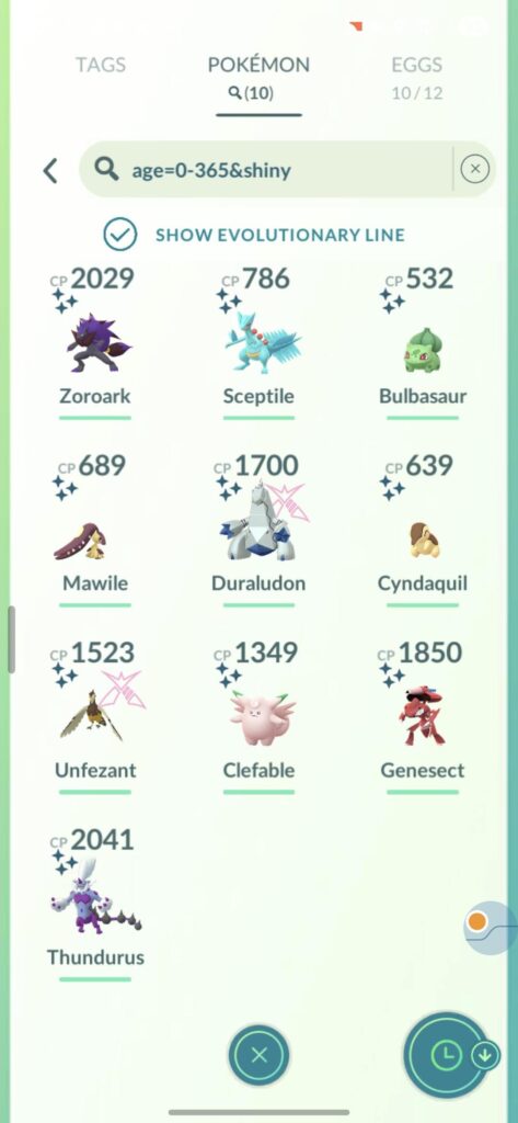 What shinies have YOU caught this year?