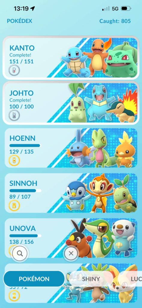 Finally finished my Johto Dex