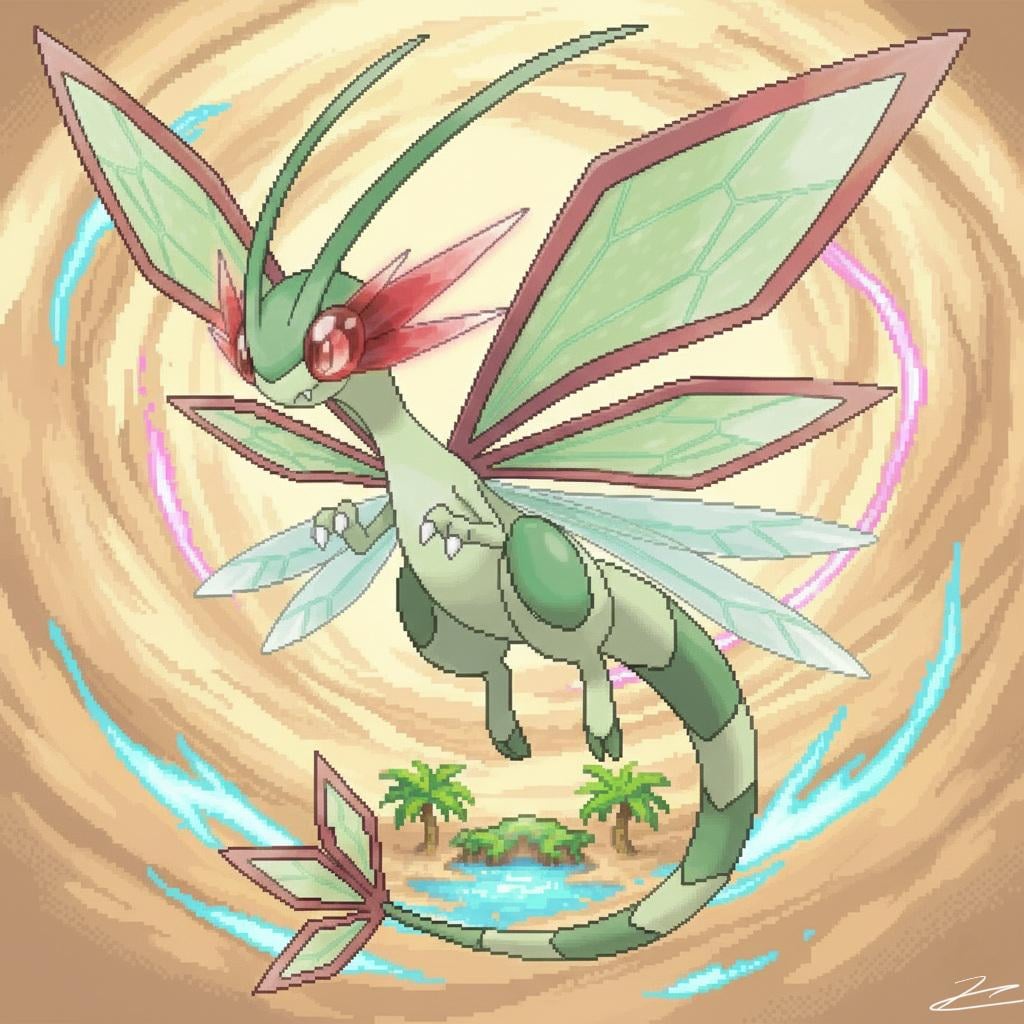 My Mega Flygon Fan-Art