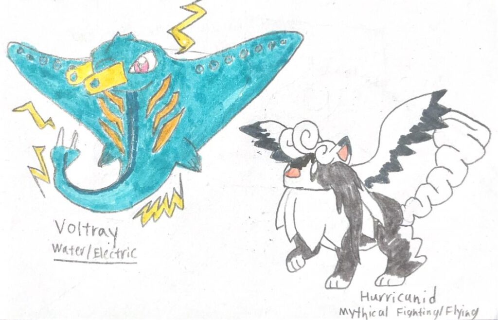 A pair of Fakemon original species (OC)