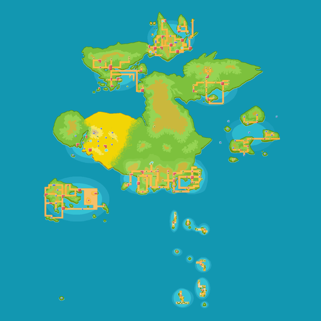 PokeMap 2011 (Gen I - IV)