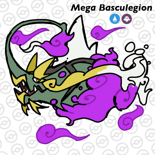 Got bored, made a Mega Basculegion and Hydreigon