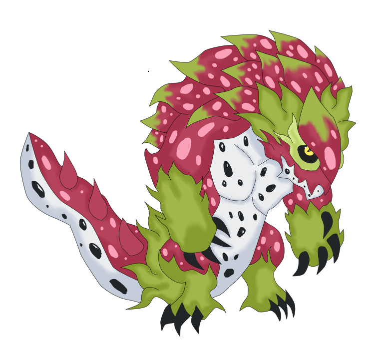 Verdarion Dragon/Grass type