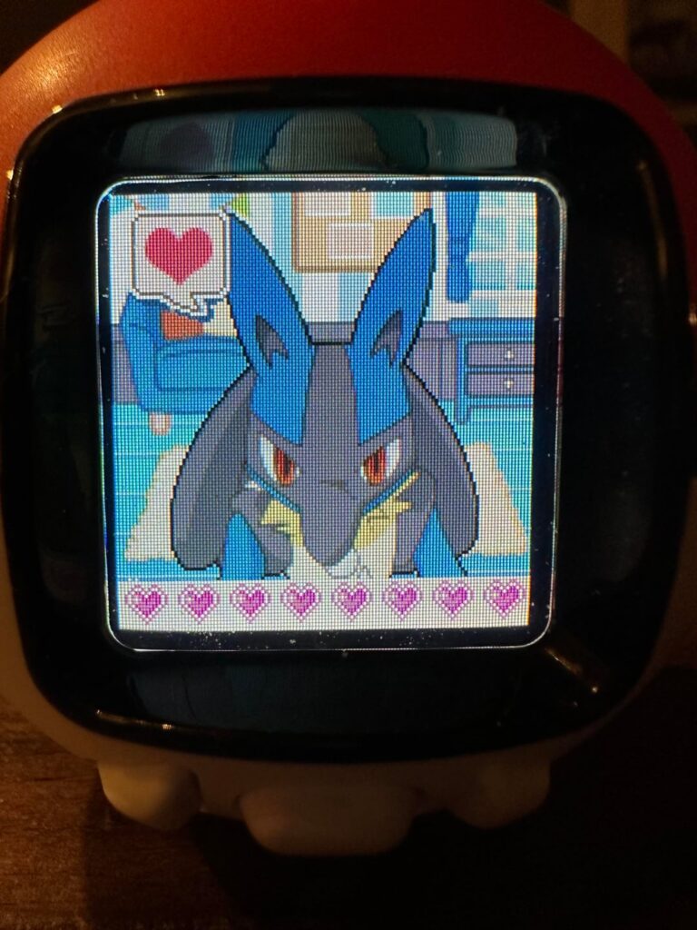 Still shocked that one of my favourite Pokémon is now in a tamagotchi